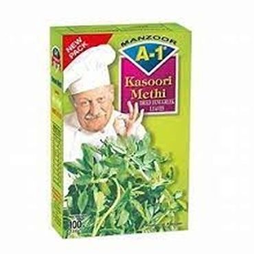 A-1 Kasoori Methi 50Gm, 72 Pieces Per Carton